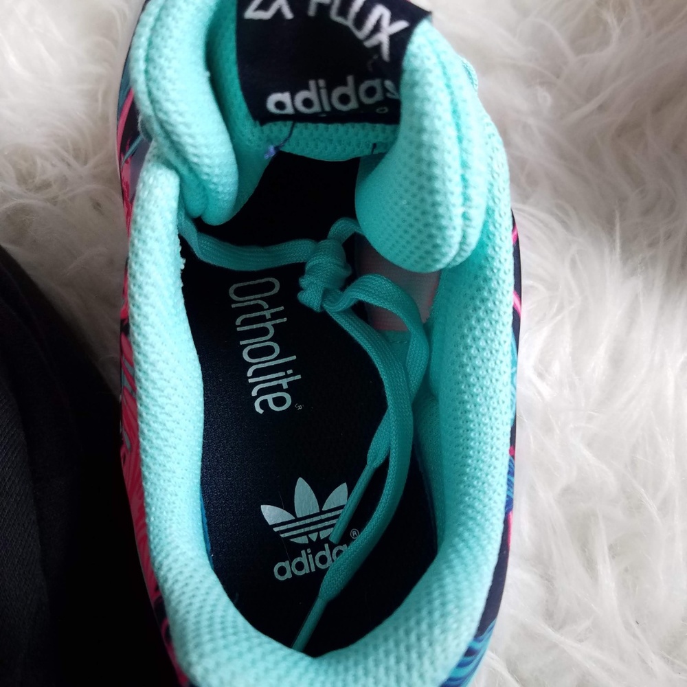 Adidas ZX Flux Torsion Athletic Shoes US 5.5 Pink - Picture 5 of 8